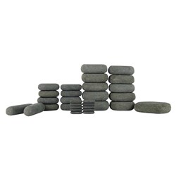 Basalt Hot Stone Set 32 Piece